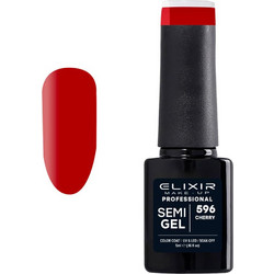 Elixir Semigel 596 Cherry Ημιμόνιμο Βερνίκι Νυχιών 5ml