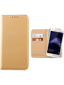 Volte-Tel Pocket Magnet Book Stand Gold (Huawei P9 Lite 2017 5.2in)