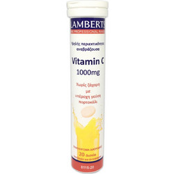 Lamberts Vitamin C 1000mg 20 Αναβράζοντα Δισκία