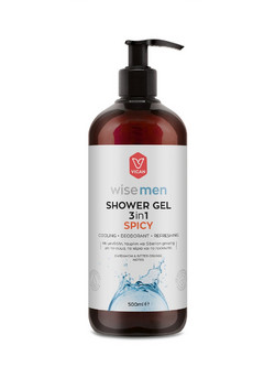 Vican Wise Men Spicy Ανδρικό Αφρόλουτρο σε Gel 500ml