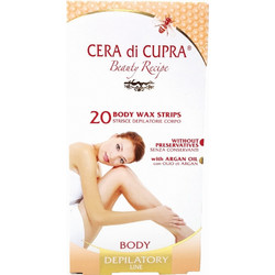 Cera Di Cupra Beauty Recipe Ταινίες Αποτρίχωσης για Σώμα για Ευαίσθητες Επιδερμίδες 20τμχ