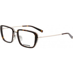 Jil Sander J2002 B Ανδρικός Σκελετός Γυαλιών Οράσεως Μεταλλικός Χρυσός Διαφανής