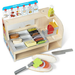 Melissa & Doug Slice & Stack Sandwich Counter 31650