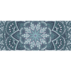 Contento Matteo Χαλί Βινυλίου 50x120cm Ψηφιδωτό Σχήμα - Πετρόλ
