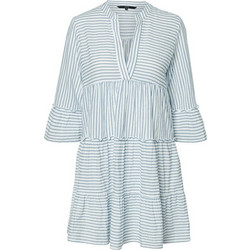 Vero Moda Heli Καλοκαιρινό Καθημερινό Φόρεμα Γαλάζιο 10247305