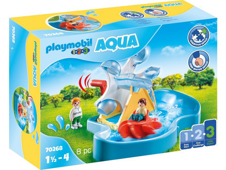 Playmobil 1-2-3 Μικρό Aqua Park για 1,5-4 Ετών 70268