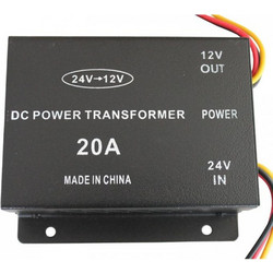 Μετατροπέας 24V σε 12V 20Α