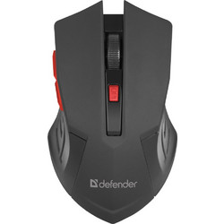 Defender Accura MM-275 Ασύρματο Gaming Ποντίκι 1600 DPI Black Red