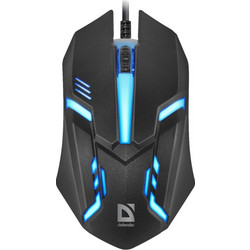 Defender MB-560L Cyber Ενσύρματο Gaming Ποντίκι RGB 1200 DPI Black