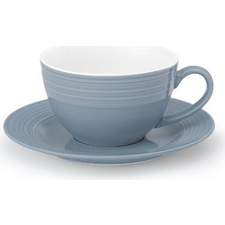 Cryspo Trio Jasper Σετ Φλιτζάνια Cappuccino & Τσαγιού Πορσελάνης 220ml 25.023.16