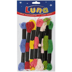 Luna Νήμα Βαμβακερό 8μ. 8 Χρώματα (0601393)