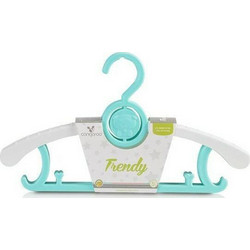 Παιδικές κρεμάστρες 5 τμχ Cangaroo Trendy Mint 3800146267674