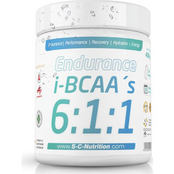 S-C-Nutrition Endurance i-BCAA's 6:1:1 Peach 400gr