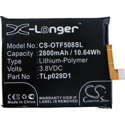 Μπαταρία συμβατή Alcatel TLP029D1 - 2800mAh tlp029d1