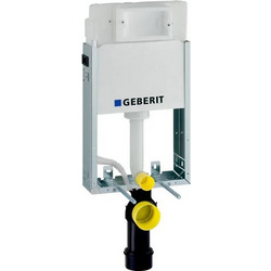 Geberit Delta 110.100.00.1 Εντοιχιζόμενο Καζανάκι για Κρεμαστή Λεκάνη Διπλού Τούβλου 12 cm
