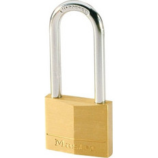 Masterlock Λουκέτο Συμπαγές Μπρούτζινο 40mm Μακρύλαιμο 51mm
