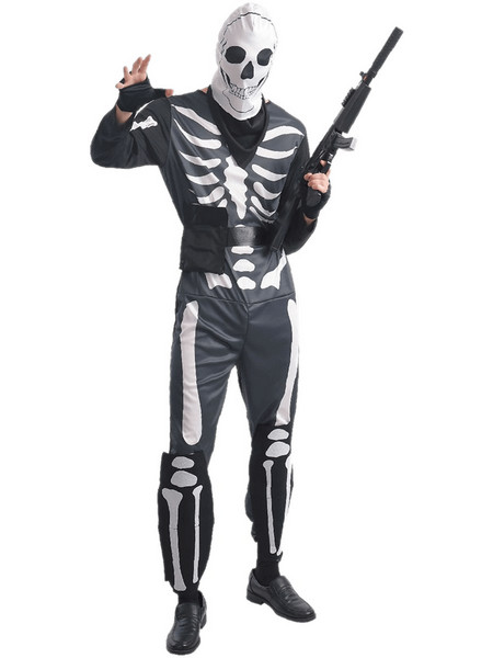 Αποκριάτικη Παιδική Στολή Skeleton Fighter 3-2222