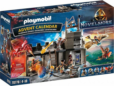 Playmobil Novelmore Χριστουγεννιάτικο Ημερολόγιο Dario Da Vanci για 4-10 Ετών 70778