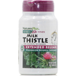 Nature's Plus Milk Thistle Extended Release 500mg 30 Ταμπλέτες