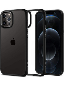 Spigen Ultra Hybrid Matte Black (iPhone 12 / 12 Pro)