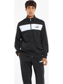 Puma Poly Suit Ανδρικό Σετ Φόρμας με Λάστιχο Μαύρο 845844-01