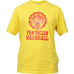 Franklin & Marshall TShirt-20/1 JERSEY Κίτρινο