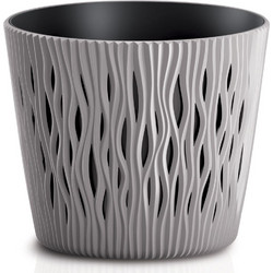 Prosperplast Sundy Round Κασπώ Πλαστικό Μόκα 16x14cm