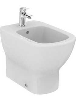 Ideal Standard Tesi Μπιντέ Τουαλέτας Μπάνιου Επιδαπέδιο Back Τo Wall 36χ55,5