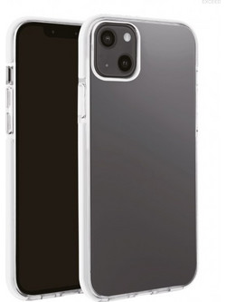 Vivanco Rock Solid Back Cover White Transparent (iPhone 13 mini)