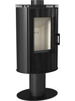 Kratki KOZA/AB/S/N/O/DR/GLASS Ατσάλινη Ξυλόσομπα 8kW