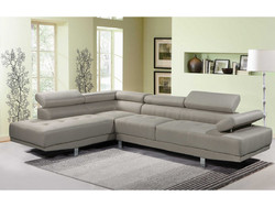 Woodwell Sector Καναπές Δεξιά Γωνία Μπεζ 265x191x82cm Ε989,4R