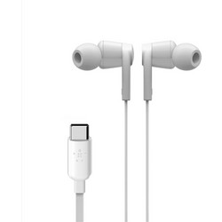 Belkin Rockstar Handsfree In-Ear USB-C White