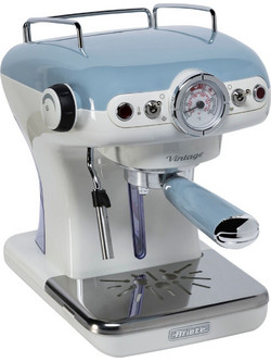 Ariete 1389/15 Vintage Light Blue Μηχανή Espresso 900W 15bar