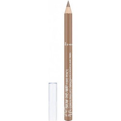 Rimmel Brow This Way Fibre 01 Light Brown Μολύβι Φρυδιών 1.08gr