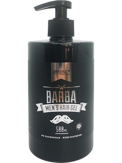 Imel Barba Men's Hair Gel Μαλλιών Ανδρικό Πολύ Δυνατό Κράτημα 500ml