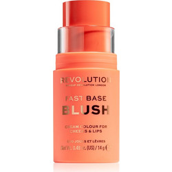 Makeup Revolution Fast Base Peach Stick Blush Lip & Cheek 14gr