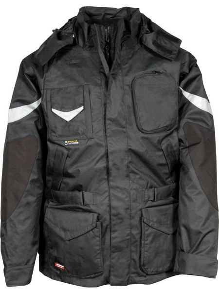 Αδιάβροχο παρκά ψύχους 4 σε 1 Cofra Icestorm black/black