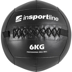 MEDICINE BALL INSPORTLINE WALBAL SE ΜΑΥΡΗ (6 KG)