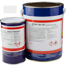 Hydroton Epoxy 201 SP Χρώμα Πισίνας Λευκό 5Kg
