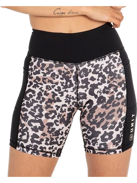 UNIT MOMENTUM ACTIVE W SHORTS LEOPARD