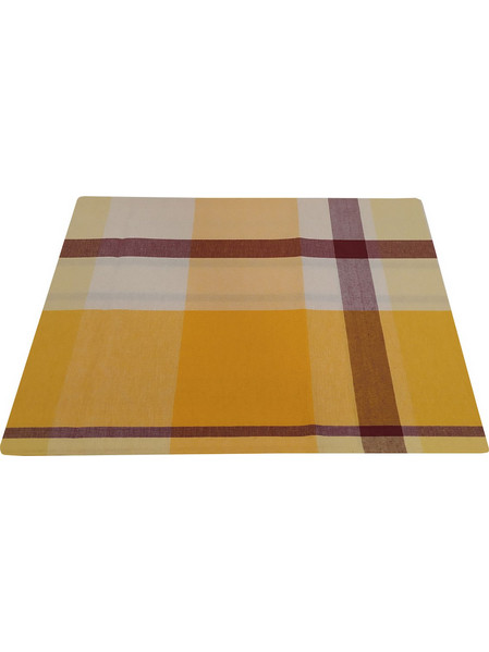 KOMVOS HOME ΤΡΑΠΕΖΟΜΑΝΤΗΛΟ ΥΦΑΝΤΟ 140X140CM ΚΑΡΟ - YELLOW-SAND - KOMVOS 7003833-8
