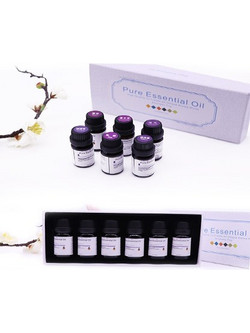 Σετ Αιθέρια Έλαια 6 Τεμαχίων Pure Essential Oil
