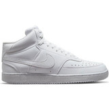 Nike Court Vision Mid Next Nature Ανδρικά Sneakers Μποτάκια Λευκά DN3577-100