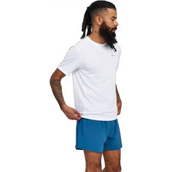 Saucony Stopwatch Ανδρικό Αθλητικό T-Shirt Λευκό SAM800278-WH