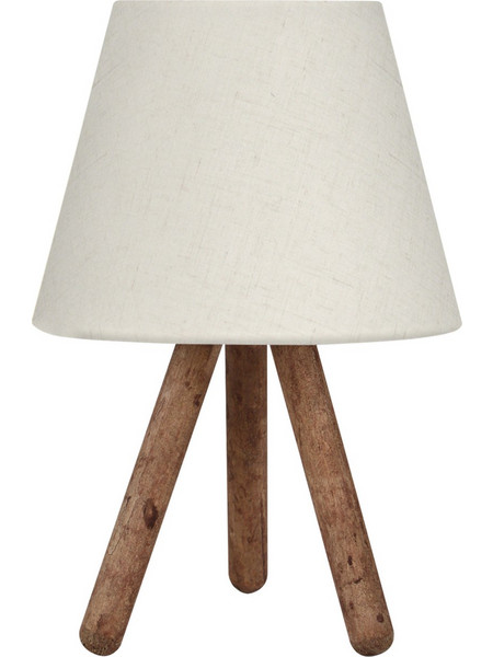 HomeMarkt HM7598.02 Πορτατίφ Ε27 ΕΚΡΟΥ Φ22xΥ32cm