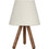 HomeMarkt HM7598.02 Πορτατίφ Ε27 ΕΚΡΟΥ Φ22xΥ32cm