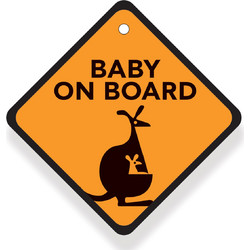 Cartoon Baby on Board - Babywise, bws-BW007