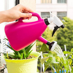 Dual-use Gardening Large Watering Can Hand Pressure Sprinkler Watering Pot Spray Bottle, Capacity: 0.6L, Random Color Delivery (OEM)
