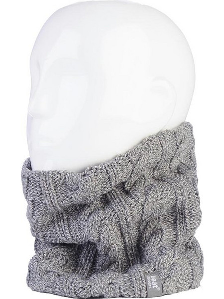 Heat Holders - Γυναικείο Neck Warmer (Μπλε - Γκρι - Μωβ)
