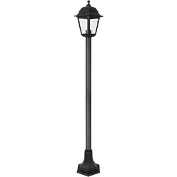 ΦΑΝΑΡΙ ΔΑΠΕΔΟΥ 1XE27 BLACK H1231 IP44 - 96511F/BL